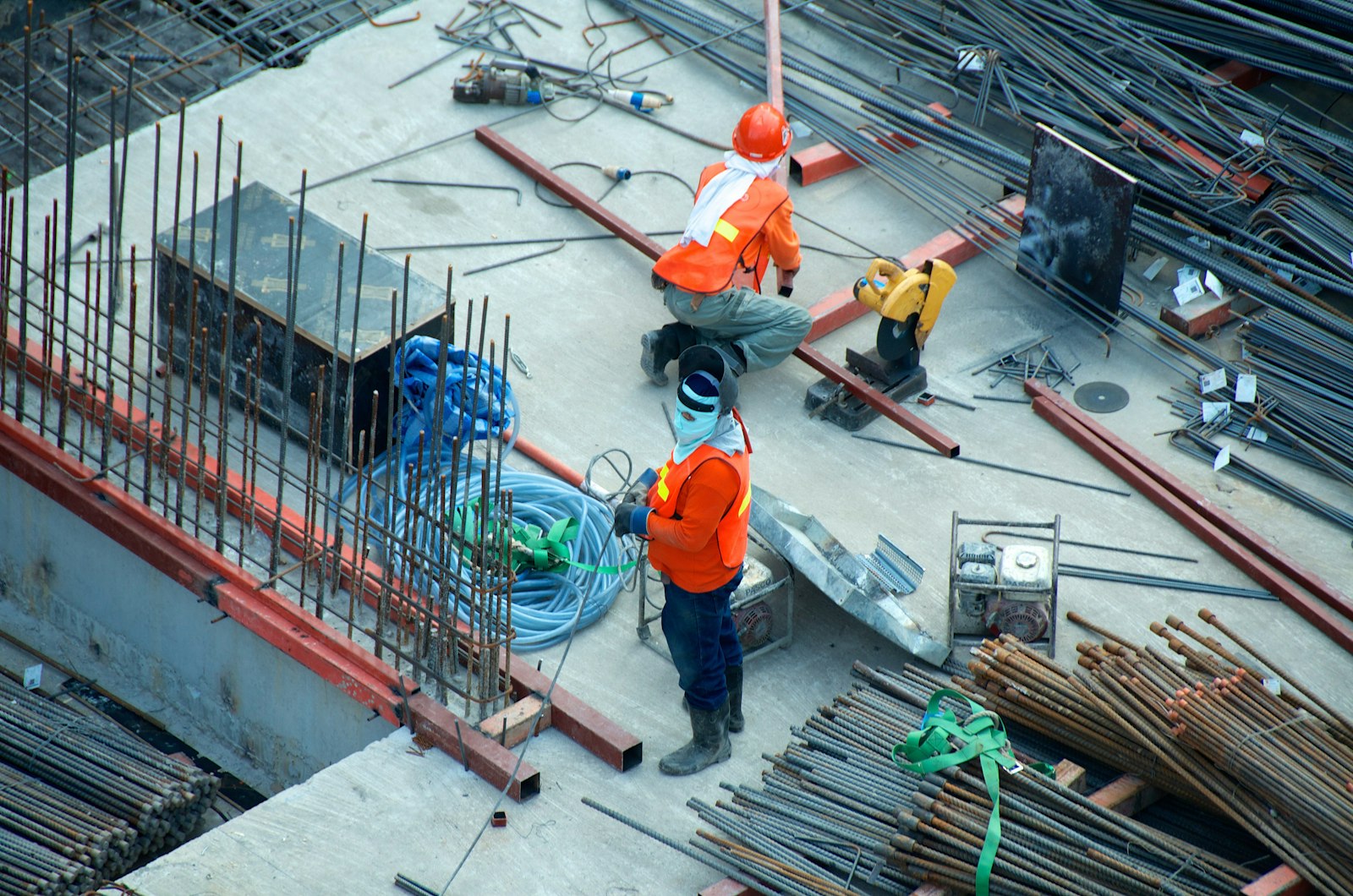 On-ground industrial and community infrastructure work
